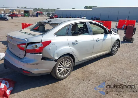 2012 Ford Focus Sel из США, поврежденный, VIN 1FAHP3H25CL132959